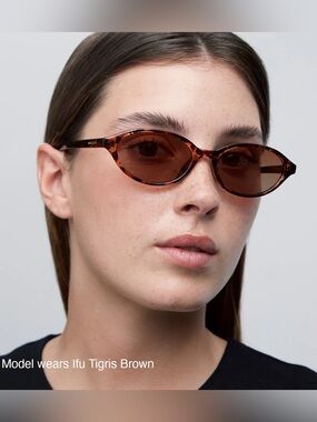 NEW Meller ‘Ifu’ Sunglasses in Black Brown